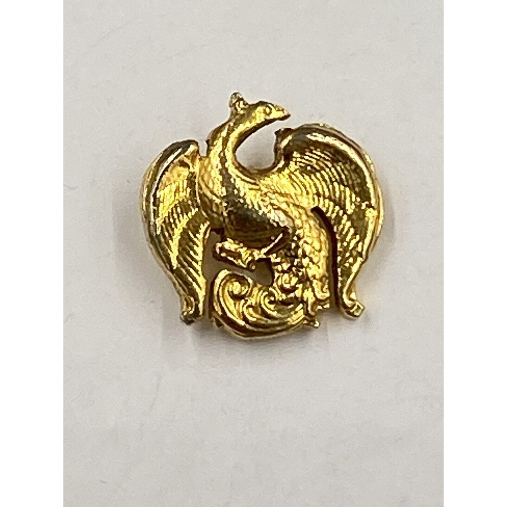 Mini Gold Colored Dragon Griffin Lapel Pin